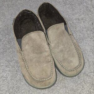 Patagonia Maui Moc Brown Fleece Lined Slip On Shoes Men Size 10 Loafer (No Tag)